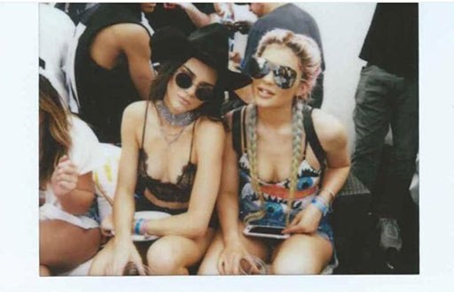kylie-and-kendall-jenner-at-cochella-polaroids